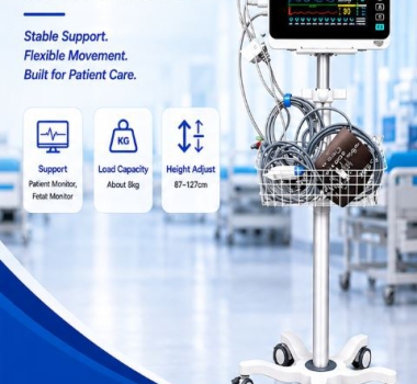 Xe đẩy monitor bệnh nhân